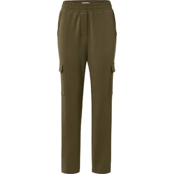 Dámské kalhoty 684453 - Tchibo - Kalhoty joggpant s cargo kapsami - pro ženy - vel. XL 48/50 - barva: zelená