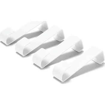 Věšák 692924 - Tchibo - Háčky na dveře - barva: bílá