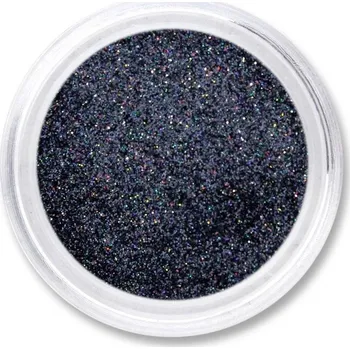 Třpytka na tělo a vlasy Nailee třpytky na nehty č. 147 Glitry černé holografické