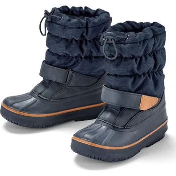 Jezdecká obuv 690724 - Tchibo - Dětské vysoké boty do každého počasí - pro ženy - vel. 30-31 - barva: modrá