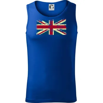 Britská vlajka stará - Tílko pánské Core - M ( Královská modrá )