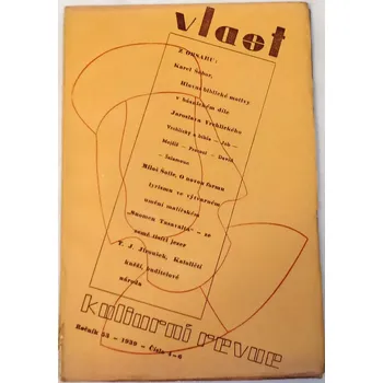 Časopis Vlast č. 4-6/1939, ročník 53