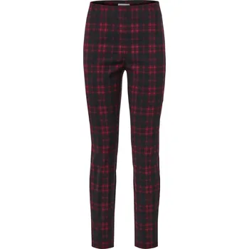 694221 - Tchibo - Kostkované strečové kalhoty - pro ženy - vel. 44 - barva: černá/kostkovaný