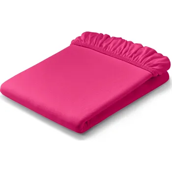 Prostěradlo 702595 - Tchibo - Žerzejové napínací prostěradlo - barva: růžová