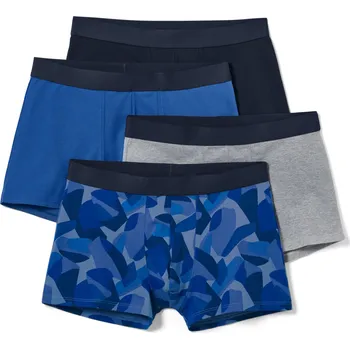 Boxerky 682338 - Tchibo - Boxerky - pro muže - vel. XL/7 - barva: modrá/s potiskem