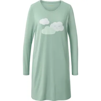 Dámská noční košile 690014 - Tchibo - Noční košile - pro ženy - vel. L 44/46 - barva: zelená