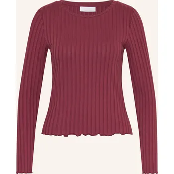 Dámská móda Rich & Royal Dámské Tričko S Dlouhým Rukávem, tmavě červená, 36