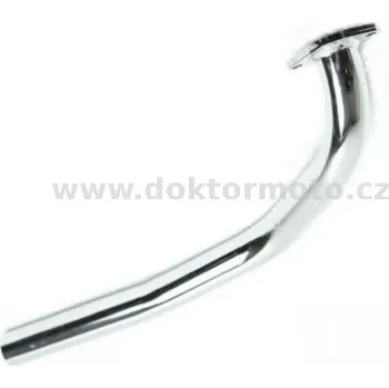 Auto-moto Koleno výfuku - trubka (JAWA Pionýr 05 - 23), chrom