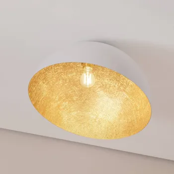 Osvětlení SIGMA Stropní světlo Sfera, Ø 50 cm, bílá/zlatá bílá, zlatá 1 x 60 W - Doprava zdarma