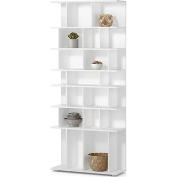 Knihovna 664753 - Tchibo - Regál - barva: bílá