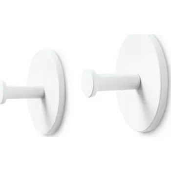 Věšák 690282 - Tchibo - Háčky - barva: bílá