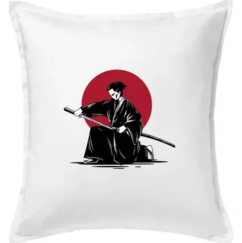 Polštář Japan culture - samurai - Polštář 50x50 - 50x50 - Pouze potah ( Bílá )