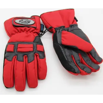 Moto oblečení Motocyklové rukavice OXFORD BONE DRY červeno-černé S