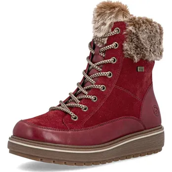 Dámské kozačky Rieker Dámská kotníková obuv REMONTE D0U78-35 červená W5 38