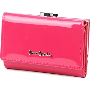 Peněženka Pierre Cardin Dámská peněženka 07 SHINY 117 přírodní kůže lakovaná fuchsiová