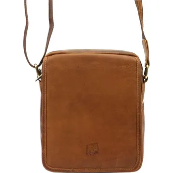 Pánská taška Nordee MSD-03 GM02 Leather Brown Crossbody s nastavitelným popruhem