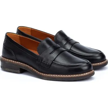 Dámské mokasíny PIKOLINOS dámské mokasíny černé kožené | W8J-3541 BLACK Velikost: 38