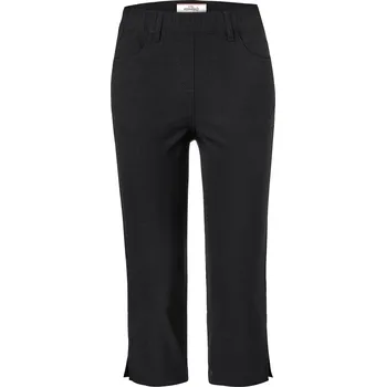 Dámské kalhoty 663993 - Tchibo - Bengalínové kalhoty v 3/4 délce - pro ženy - vel. 36 - barva: černá