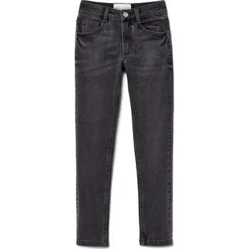 Pánské džíny 669298 - Tchibo - Dětské džíny slim – střih »Lotta« - pro ženy - vel. 170 - barva: šedá