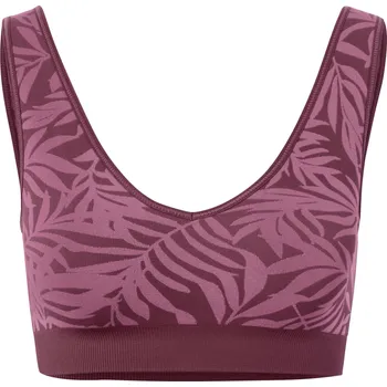 Podprsenka 685175 - Tchibo - Bezešvá sportovní podprsenka - pro ženy - vel. S 36/38 - barva: červená/žakár