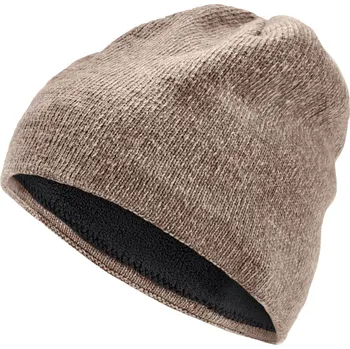 Čepice 645505 - Tchibo - Pletená čepice - barva: hnědá
