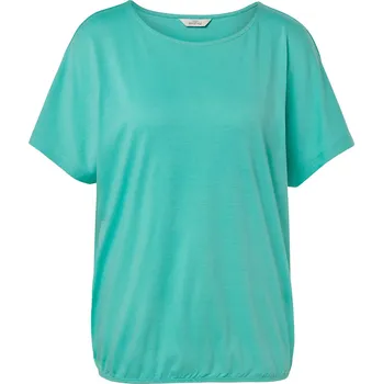 Pánské tričko 703016 - Tchibo - Halenkové tričko se spadlými rameny - pro ženy - vel. L 44/46 - barva: tyrkysová