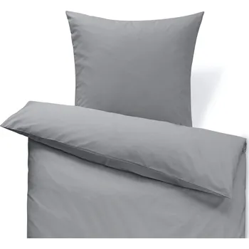 Povlečení 694400 - Tchibo - Perkálové povlečení - barva: šedá