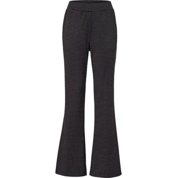 Dámské kalhoty Tchibo Navlékací kalhoty s žakárovým vzorem kohoutí stopy černá/žakár S 36/38