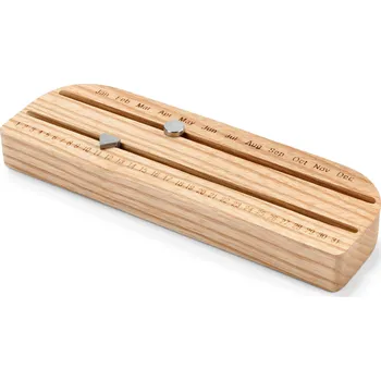 Kalendář 653152 - Tchibo - Věčný kalendář - barva: hnědá