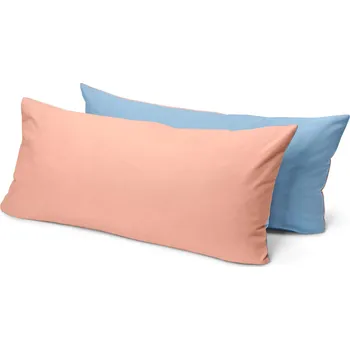 Povlak na dekorativní polštářek 696776 - Tchibo - Povlaky renforcé na polštář - barva: oranžová