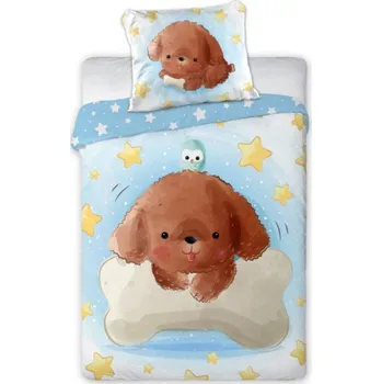 Povlečení Dětské povlečení do postýlky 100/135 cm - štěně