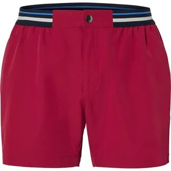 Pánské plavky 693606 - Tchibo - Koupací šortky - pro muže - vel. XL 56/58 - barva: červená