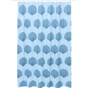 Sprchový závěs 675500 - Tchibo - Sprchový závěs - barva: modrá