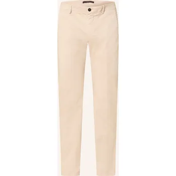 Pánské kalhoty Windsor. Pánské Chino Kalhoty Cino Slim Fit, béžová, 56