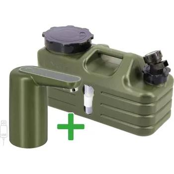 Kempingové nádobí NGT Set Kanystr 5 l + Automatická Pump