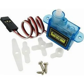 RC model Servo plastové miniaturní GH-S37A 90° 3,7g, převody z nylonu