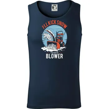 Kick snow blower - Tílko pánské Core - S ( Námořní modrá (téměř černá) )