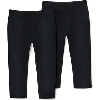 Dívčí legíny 661478 - Tchibo - Dětské 3/4 legíny - vel. 122/128 - barva: černá