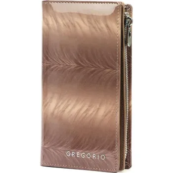 Dámská kožená peněženka Gregorio FF-124 Taupe s ochranou RFID