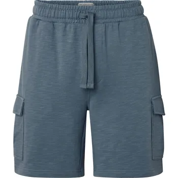 Pánské kraťasy 698250 - Tchibo - Teplákové cargo šortky - pro muže - vel. S 44/46 - barva: modrá