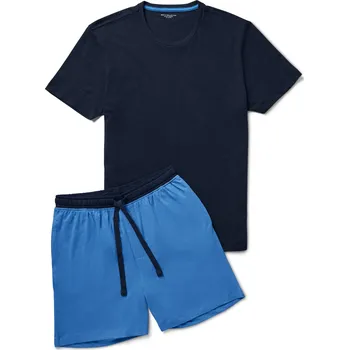 Pánské pyžamo 695510 - Tchibo - Krátké pyžamo - pro muže - vel. XL 56/58 - barva: modrá