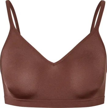 Podprsenka 668970 - Tchibo - Bezešvá měkká podprsenka - barva: hnědá