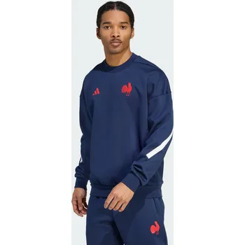 Pánská mikina ADIDAS Mikina na cesty Francie XL MODRÁ