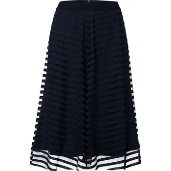 Dámská sukně 698839 - Tchibo - Síťovaná sukně - pro ženy - vel. 46 - barva: modrá/s proužky