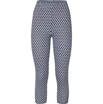 Dámské legíny 703951 - Tchibo - 3/4 legíny s potiskem - pro ženy - vel. S 36/38 - barva: modrá/s potiskem