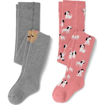 Dívčí oblečení 684794 - Tchibo - Dětské termopunčocháče - pro dívky - vel. 122/128