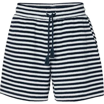 Dámské kraťasy 700428 - Tchibo - Froté šortky - pro ženy - vel. L 44/46 - barva: modrá/s proužky