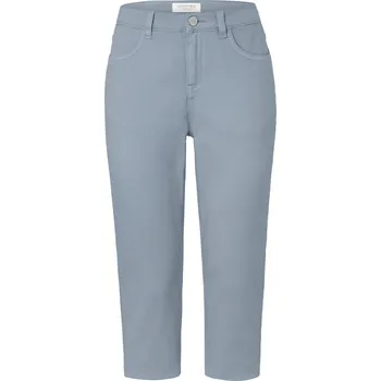 Dámské kalhoty 662341 - Tchibo - Džínové kalhoty capri - pro ženy - vel. 38 - barva: modrá