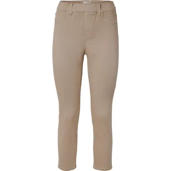 Dámské kalhoty 705066 - Tchibo - 7/8 tregíny - pro ženy - vel. 52 - barva: béžová