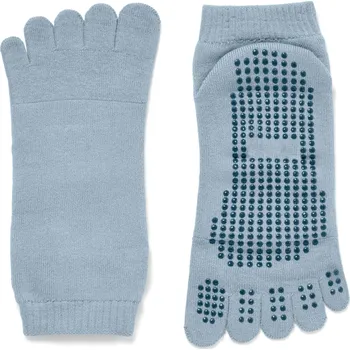 Pánské ponožky 665928 - Tchibo - Prstové ponožky - pro ženy - vel. 35-38 - barva: modrá